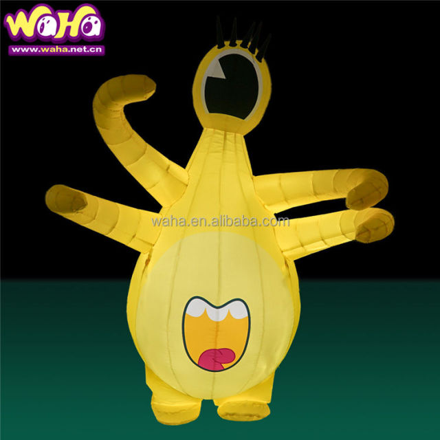 Premium Psychedelic Alien Monster Inflatable, Long-Lasting Advertising Inflatable for City Art Installations & Events
