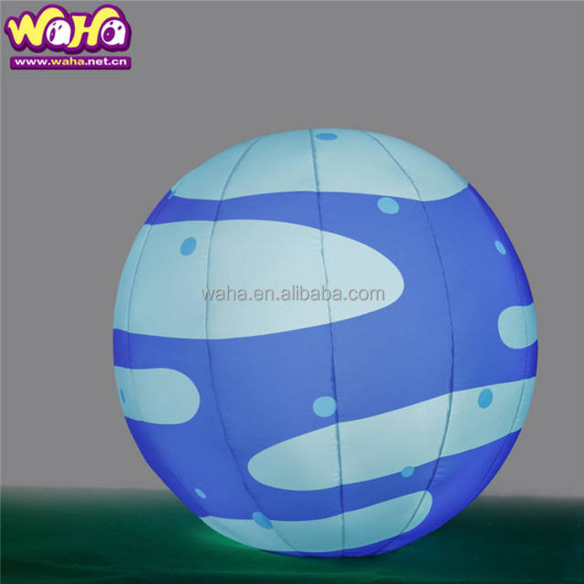 OEM Custom Striped Inflatable Hanging Ball, Commercial Grade Advertising Inflatable for Brand Events & Night Markets