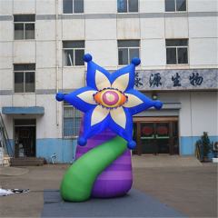 Fantasy Alien Flower Inflatable Sculpture, Durable Advertising Inflatable for Art Installations & Themed Festivals