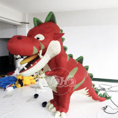 Dinosaur Inflatable Mascot Costume, Durable Advertising Inflatable for Party, Parade & Kids Event