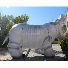 Giant Cartoon Hippo Inflatable, Promotional Advertising Inflatable for Amusement Park & Summer Events