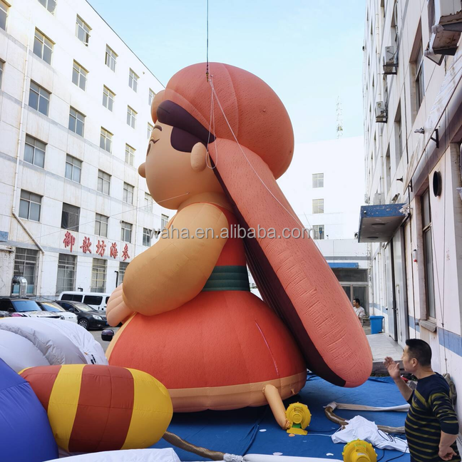 Cartoon Arabian Lady Inflatable Sculpture, Promotional Advertising Inflatable for Festival & Mall Displays