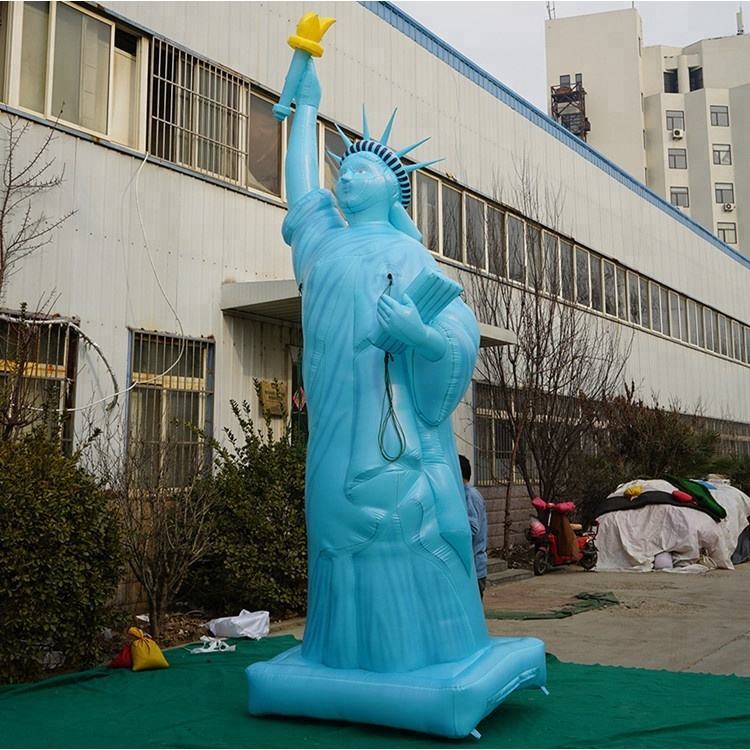 Oversized Simulation Liberty Statue Inflatable, Promotional Advertising Inflatable for Parade & Festival Display