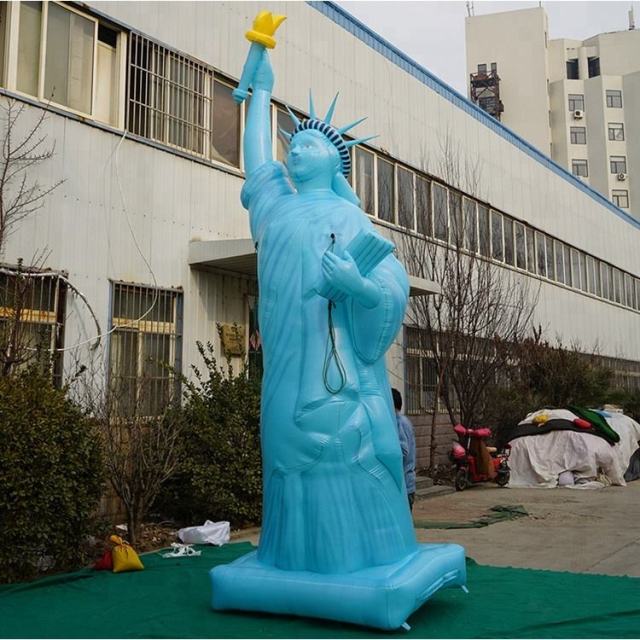 Oversized Simulation Liberty Statue Inflatable, Promotional Advertising Inflatable for Parade & Festival Display