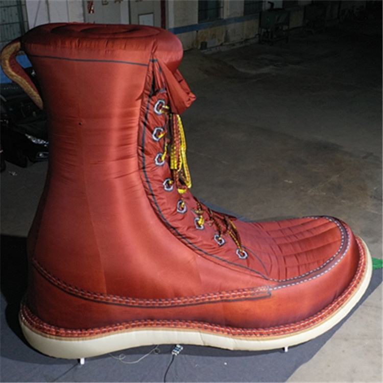 Oversized Simulation Sneaker Inflatable, Promotional Advertising Inflatable for Footwear Exhibition & Events