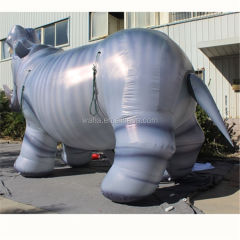 Giant Cartoon Hippo Inflatable, Promotional Advertising Inflatable for Amusement Park & Summer Events