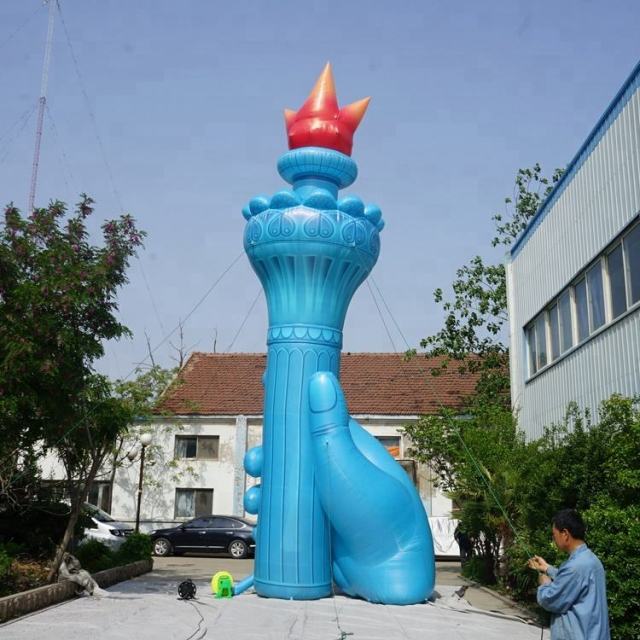 Oversized Simulation Liberty Statue Inflatable, Promotional Advertising Inflatable for Parade & Festival Display