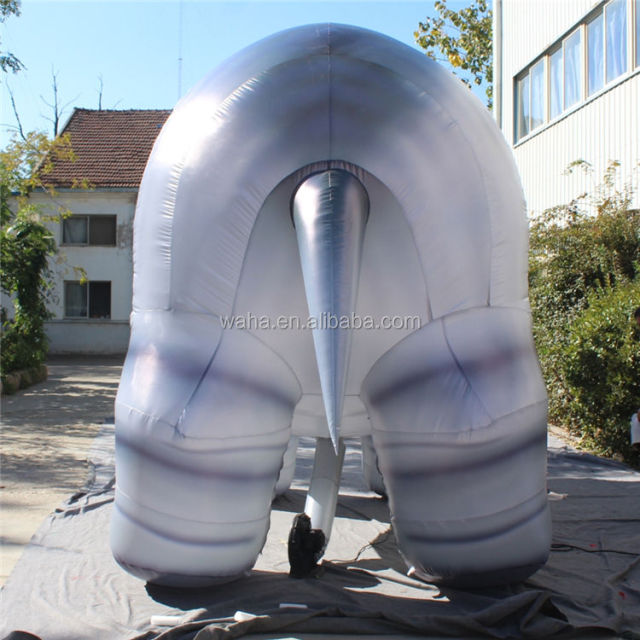 Giant Cartoon Hippo Inflatable, Promotional Advertising Inflatable for Amusement Park & Summer Events