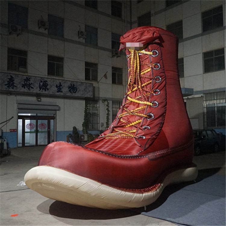 Oversized Simulation Sneaker Inflatable, Promotional Advertising Inflatable for Footwear Exhibition & Events