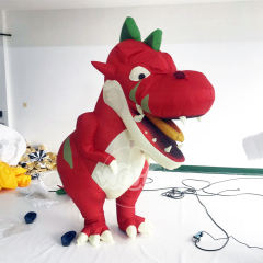 Dinosaur Inflatable Mascot Costume, Durable Advertising Inflatable for Party, Parade & Kids Event