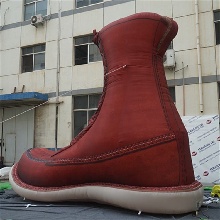 Oversized Simulation Sneaker Inflatable, Promotional Advertising Inflatable for Footwear Exhibition & Events