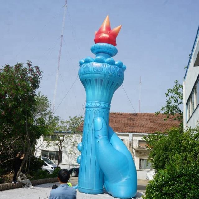 Oversized Simulation Liberty Statue Inflatable, Promotional Advertising Inflatable for Parade & Festival Display