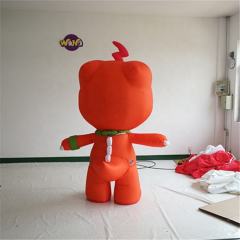 Cartoon T-Rex Inflatable Character Suit, Promotional Advertising Blow up Inflatable for Mall Parades & Festivals