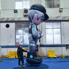 Futuristic Robot Boy Inflatable, Promotional Advertising Inflatable for Mall Tech Events & Carnivals