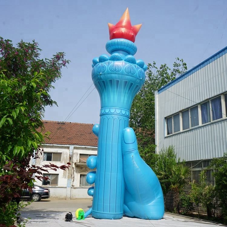 Oversized Simulation Liberty Statue Inflatable, Promotional Advertising Inflatable for Parade & Festival Display