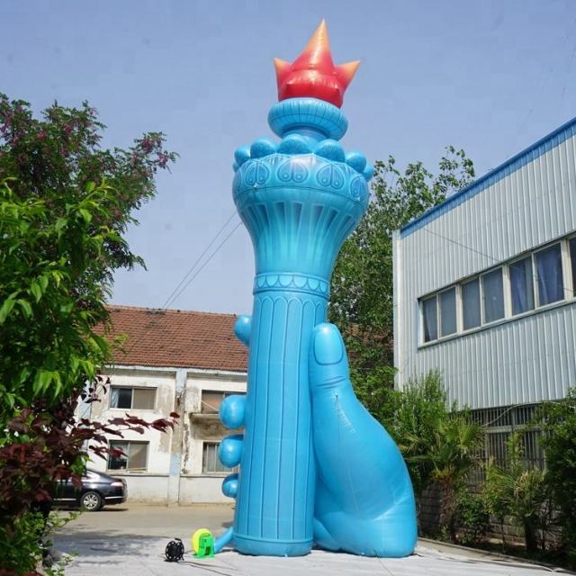 Oversized Simulation Liberty Statue Inflatable, Promotional Advertising Inflatable for Parade & Festival Display