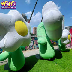 Custom Printed Tulip Inflatable Flower, Personalized Advertising Inflatable for Spring Theme Promotion