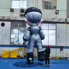 Futuristic Robot Boy Inflatable, Promotional Advertising Inflatable for Mall Tech Events & Carnivals