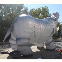 Giant Cartoon Hippo Inflatable, Promotional Advertising Inflatable for Amusement Park & Summer Events
