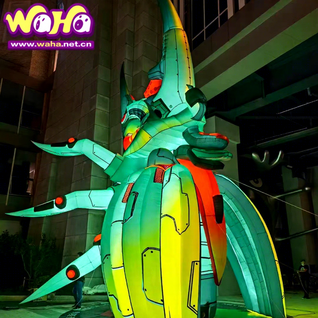 Giant Cyber Bug Inflatable, Promotional Advertising Inflatable for Street Art & Carnival Events