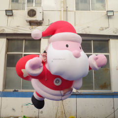 Giant Christmas Santa Reindeer Inflatable, Promotional Advertising Inflatable for Mall & Outdoor Events