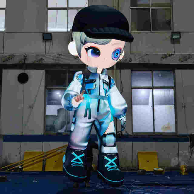Futuristic Robot Boy Inflatable, Promotional Advertising Inflatable for Mall Tech Events & Carnivals
