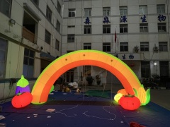 High Quality Simulation Vegetable Inflatable Arch, Heavy-Duty Advertising Inflatable for Long-Term Indoor Outdoor Use
