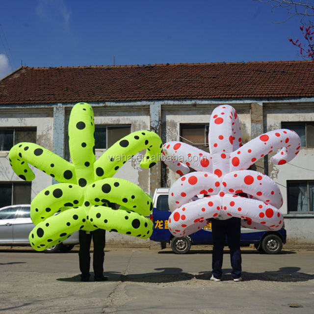 Spiral Tentacle Inflatable Mascot, Promotional Inflatable Costume for Street Performance & Parade