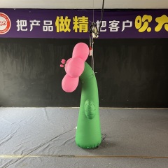 Pink Flower Inflatable, Durable Advertising Inflatable for Spring Decor & Romantic Mall Displays