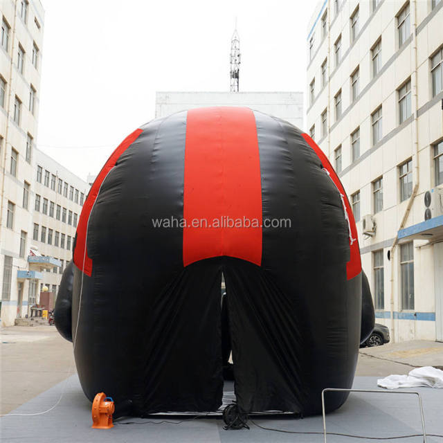 Professional Custom Sports Theme Inflatable Helmet, Premium Advertising Inflatable for Commercial Sports Exhibition