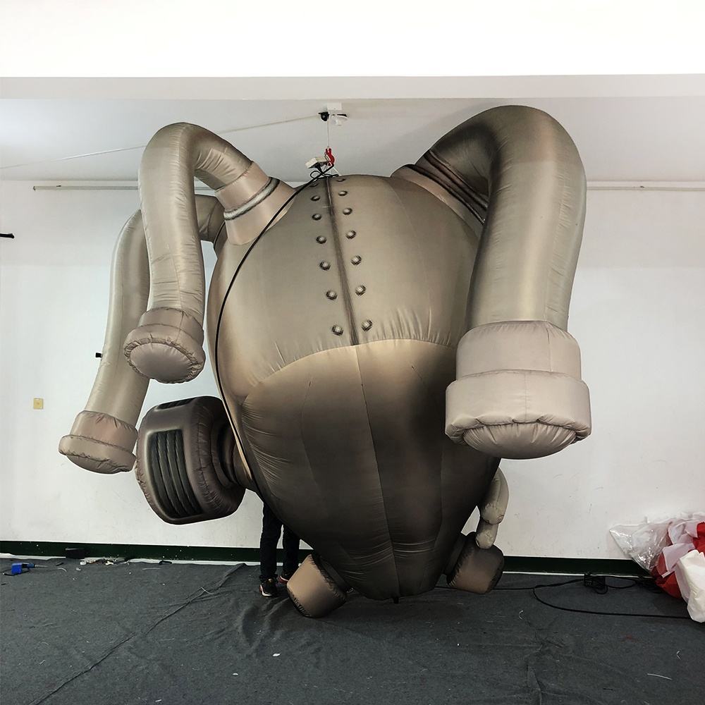 Retro Mechanical Gas Mask Inflatable, Promotional Inflatable for Theme Parties & Haunted Houses