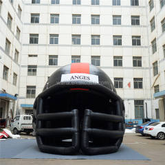 Professional Custom Sports Theme Inflatable Helmet, Premium Advertising Inflatable for Commercial Sports Exhibition