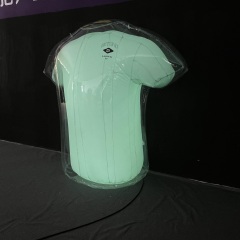 High Quality Clear Double Inflatable T-Shirt, Heavy-Duty Advertising Inflatable for Long-Term Indoor Display