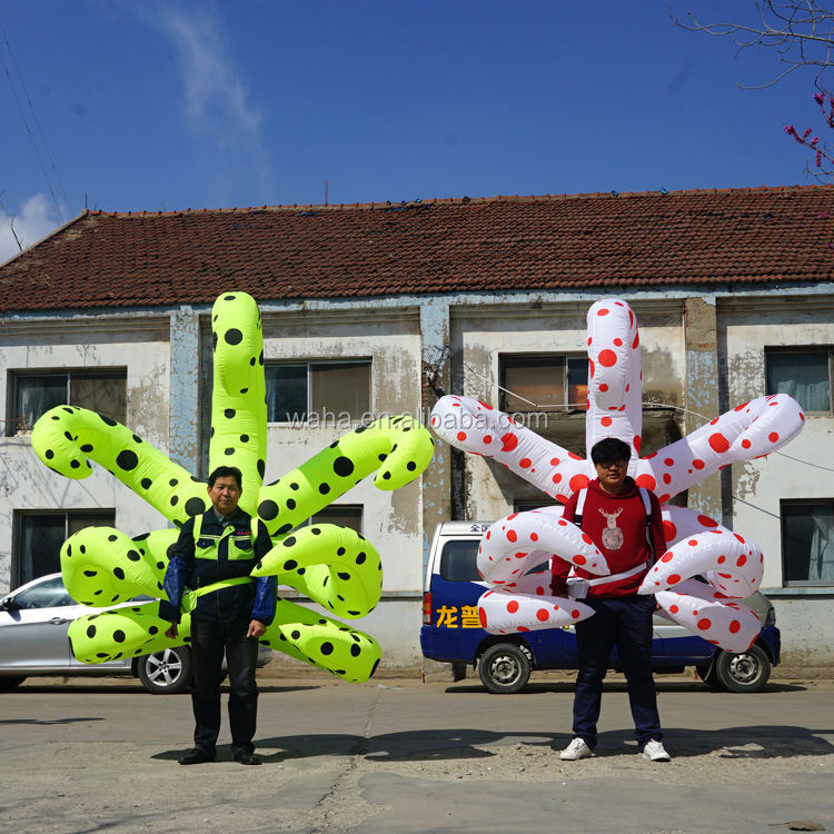Spiral Tentacle Inflatable Mascot, Promotional Inflatable Costume for Street Performance & Parade