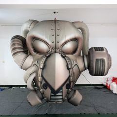 Retro Mechanical Gas Mask Inflatable, Promotional Inflatable for Theme Parties & Haunted Houses