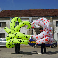 Spiral Tentacle Inflatable Mascot, Promotional Inflatable Costume for Street Performance & Parade