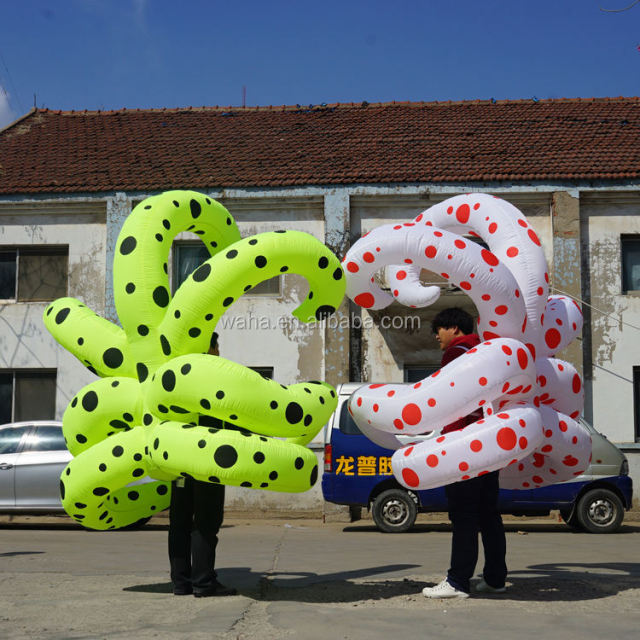Spiral Tentacle Inflatable Mascot, Promotional Inflatable Costume for Street Performance & Parade