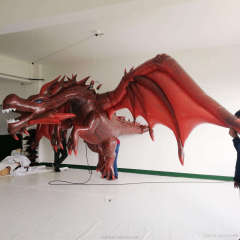 Realistic Dragon Inflatable, Advertising Inflatable for Haunted House & Fantasy Themed Events
