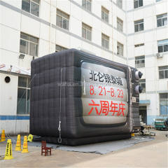 Old-Style TV Inflatable Billboard, Promotional Advertising Inflatable for Shopping Mall & Plaza