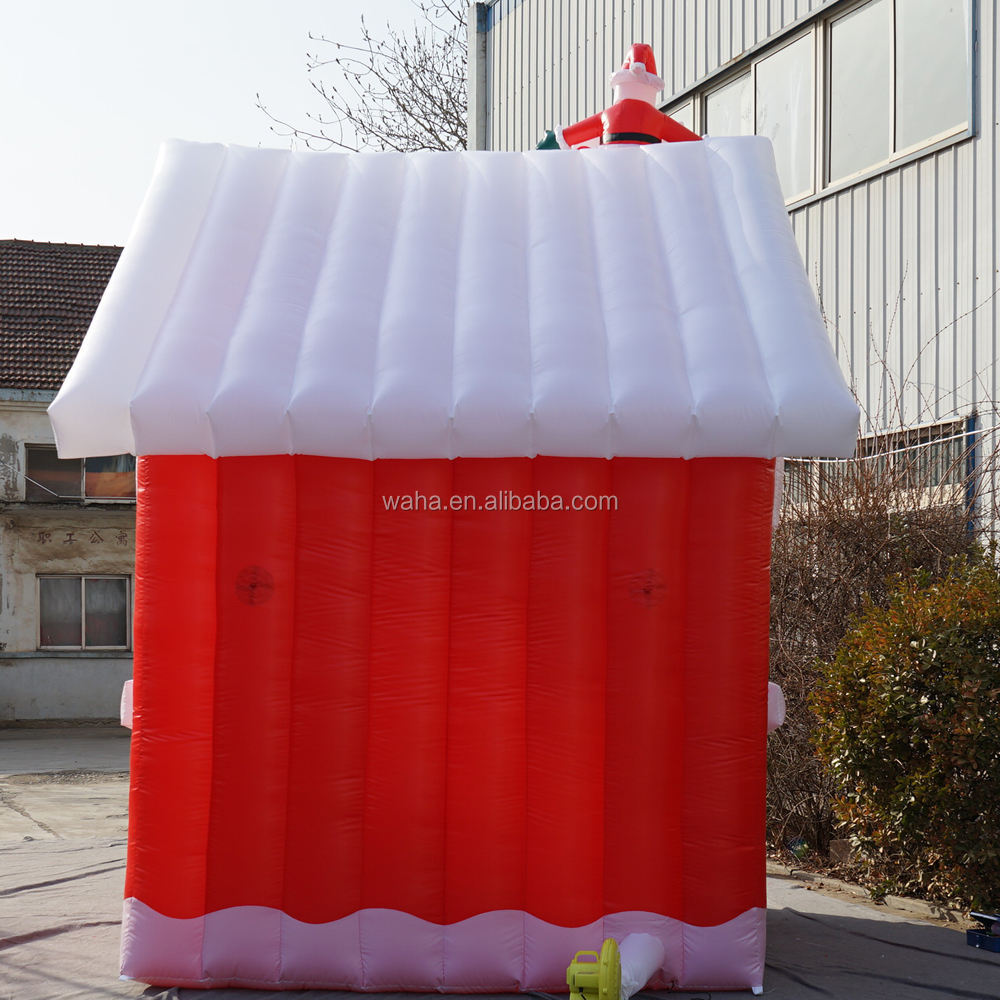 High Quality Durable Christmas Inflatable House, Heavy-Duty for Long-Term Outdoor Holiday Use