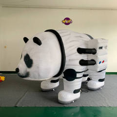 Custom Printed Space Themed Animal Inflatable, Personalized Astronaut Creature for Exhibitions