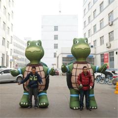 Cartoon Turtle Inflatable Mascot, Promotional Tortoise Outfit for Ocean & Kids Parties