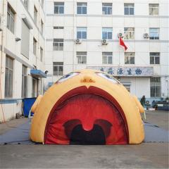 Giant Cartoon Face Inflatable Tent, Funny Head-Shaped Air Structure for Events & Parties