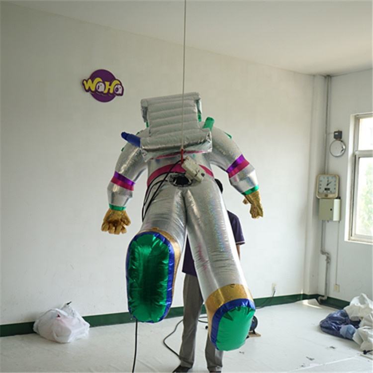 High Quality Durable Inflatable Astronaut, Lightweight & Safe for Long-Term Hanging Display