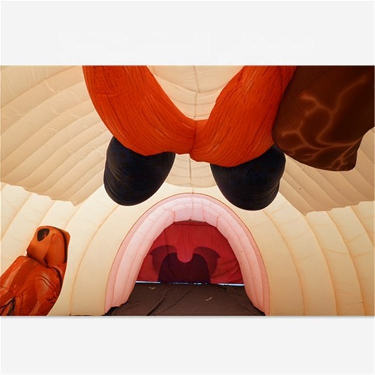 Giant Cartoon Face Inflatable Tent, Funny Head-Shaped Air Structure for Events & Parties