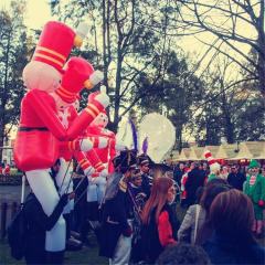 Inflatable Nutcracker Puppet, Promotional Christmas Nutcracker for Street Performance & Festivals