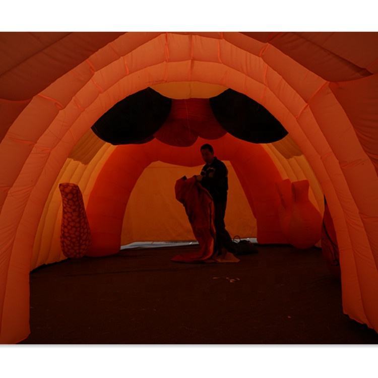 Giant Cartoon Face Inflatable Tent, Funny Head-Shaped Air Structure for Events & Parties