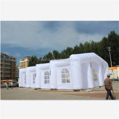 Professional Custom Inflatable Air Structure Tent, Premium Shelter for Commercial Shows & Large Events