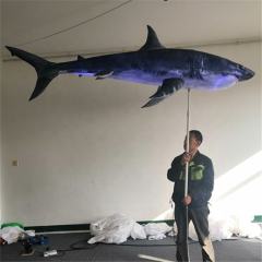 Handheld Inflatable Shark, Portable Shark Puppet for Parades & Ocean Themed Events