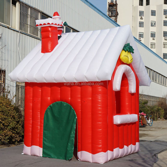 High Quality Durable Christmas Inflatable House, Heavy-Duty for Long-Term Outdoor Holiday Use